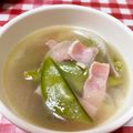 白バラ牛's cooksnap of when they made 玉ねぎ、ベーコンの簡単コンソメスープ.