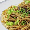 ヨーツ's cooksnap of when they made 絶品★柚子胡椒＆醤油バターの海苔パスタ.