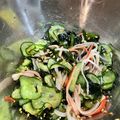 Hanachan13's cooksnap of when they made 簡単！ワカメきゅうりカニカマの酢の物♪.