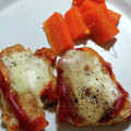 popee8's cooksnap of when they made 鶏むね肉のピザ風.