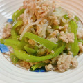 はにはにお's cooksnap of when they made 簡単！旨い！豚ひき肉しらたきチャプチェ風.