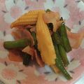 precious☆'s cooksnap of when they made ヤングコーンの香ばし焦がしバター醤油炒め.