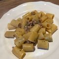 Yokchina's cooksnap of when they made 自家製ソーセージ（サルシッチャ）のパスタ.