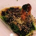 私市ビッキーズ津門巳's cooksnap of when they made “春菊/菊名ゴマしじみ味噌あんかけ”.
