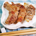 めぐ＊ぴぃ's cooksnap of when they made 白だしバターで♡新玉ねぎの豚肉巻き.