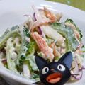 るなまりー's cooksnap of when they made ゴーヤとカニカマのサラダ.