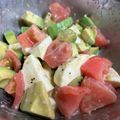 ☆ターシャおばさん☆'s cooksnap of when they made トマトアボカドモッツァレラチーズのサラダ.
