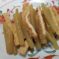 クック6DDPP8☆'s cooksnap of when they made ふきと油揚げの煮物.