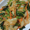 ナーちゃん's cooksnap of when they made キャベツとほうれん草の中華和え.