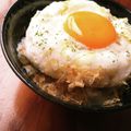 chako106HM's cooksnap of when they made *♪チンする卵とろろの朝ごはん♪*.