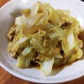 低カロ探検隊's cooksnap of when they made キャベツと玉ねぎのうまうま卵とじ☆.