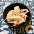 ﾁｲﾁｬﾝﾏﾏ's cooksnap of when they made 筍と豚と豆腐天(がんも､魚河岸揚)の煮物.