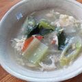 低カロ探検隊's cooksnap of when they made コストコの余ったチキンで参鶏湯風スープ.