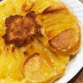 yuki0408aoiyama's cooksnap of when they made 豪華なのに簡単タルトタタン風ホットケーキ.