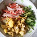 くむちん's cooksnap of when they made ★　簡単一人ご飯　ピリ辛冷やし中華　★　.