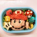 タイガーりり's cooksnap of when they made スーパーマリオ☆アクセス5万超★キャラ弁.