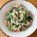 柊＿＿'s cooksnap of when they made 甘くない！ほうれん草と人参の白和え.