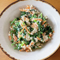 柊＿＿'s cooksnap of when they made 甘くない！ほうれん草と人参の白和え.