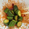 ズボラママちゃん！'s cooksnap of when they made キムチの素で♪ やみつき！たたききゅうり.