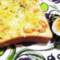 さん屁ぇです's cooksnap of when they made ツナとたまねぎのチーズトースト：タモパン.
