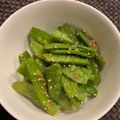 とりさん♡'s cooksnap of when they made 10分で完成！絹さやの胡麻ナムル.