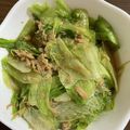 クック7I0FEZ☆'s cooksnap of when they made 簡単！激ウマ！レタスとシーチキン醤油炒め.