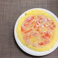 ころわんの母さん's cooksnap of when they made ふわふわな豆腐の卵焼き♪カニカマあん♪.