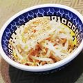 Dellaたん's cooksnap of when they made めちゃ楽レンチンもやしナムル.
