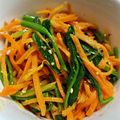 しょしんしゃA's cooksnap of when they made レンジで簡単！3色ナムル.