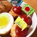 mantacarp's cooksnap of when they made ちくわのプチトマトサンド.