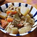 低カロ探検隊's cooksnap of when they made シーチキンと大根のさっぱり煮.