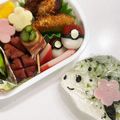 ごーやmama's cooksnap of when they made ポケモン フシギダネキャラ弁.