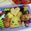 あかにぇにぇ's cooksnap of when they made 簡単！可愛い♪キャラ弁☆ピカチュウ弁当☆.