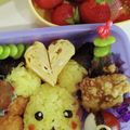 あかにぇにぇ's cooksnap of when they made 簡単☆モンスターボール♪ポケモンキャラ弁.