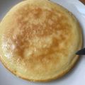 HAREL's cooksnap of when they made ふわふわパンケーキ！牛乳不使用.