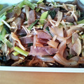 にょりんいこ's cooksnap of when they made 小松菜 もやし コンニャクのソース炒め✿.