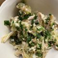 dollyj's cooksnap of when they made レンジで簡単♪ささみとエノキのニラだれ.