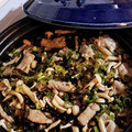 SacMic's cooksnap of when they made 豚肉と塩昆布の炊き込みごはん.