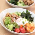 どこでもいっしょ's cooksnap of when they made カフェ風☆麺つゆで冷麺風冷やしそうめん★.