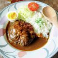 在宅勤務のおじさん's cooksnap of when they made ハンバーグカレー.