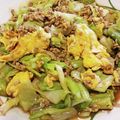 柴犬リラックマ's cooksnap of when they made 挽き肉とキャベツの黄金炒め.