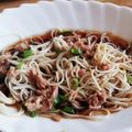 りさ｡o○☆'s cooksnap of when they made ねぎとツナのぶっ掛け素麺～レモン風味.