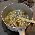 スイスおじさん☆'s cooksnap of when they made きびなごのオイルサーディン風.