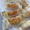 まじゅじゅ's cooksnap of when they made ハム・チーズ・キャベツの餃子の皮巻き♬.