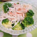 みっくママ's cooksnap of when they made ゆでブロッコリーと カニカマ サラダ♪♪.