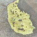uka310's cooksnap of when they made レンジで！粉チーズのパリパリせんべい.