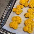ちすにゃん's cooksnap of when they made 人も食べられる☆犬用かぼちゃクッキー.