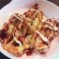 sayacarta's cooksnap of when they made 我が家流★ソバ入りお好み焼き.