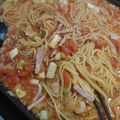 ＭＡＲＹ☆'s cooksnap of when they made ホットプレートで簡単コク旨トマトパスタ☆.