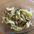 pingukoko's cooksnap of when they made キャベツとツナの塩昆布和え.